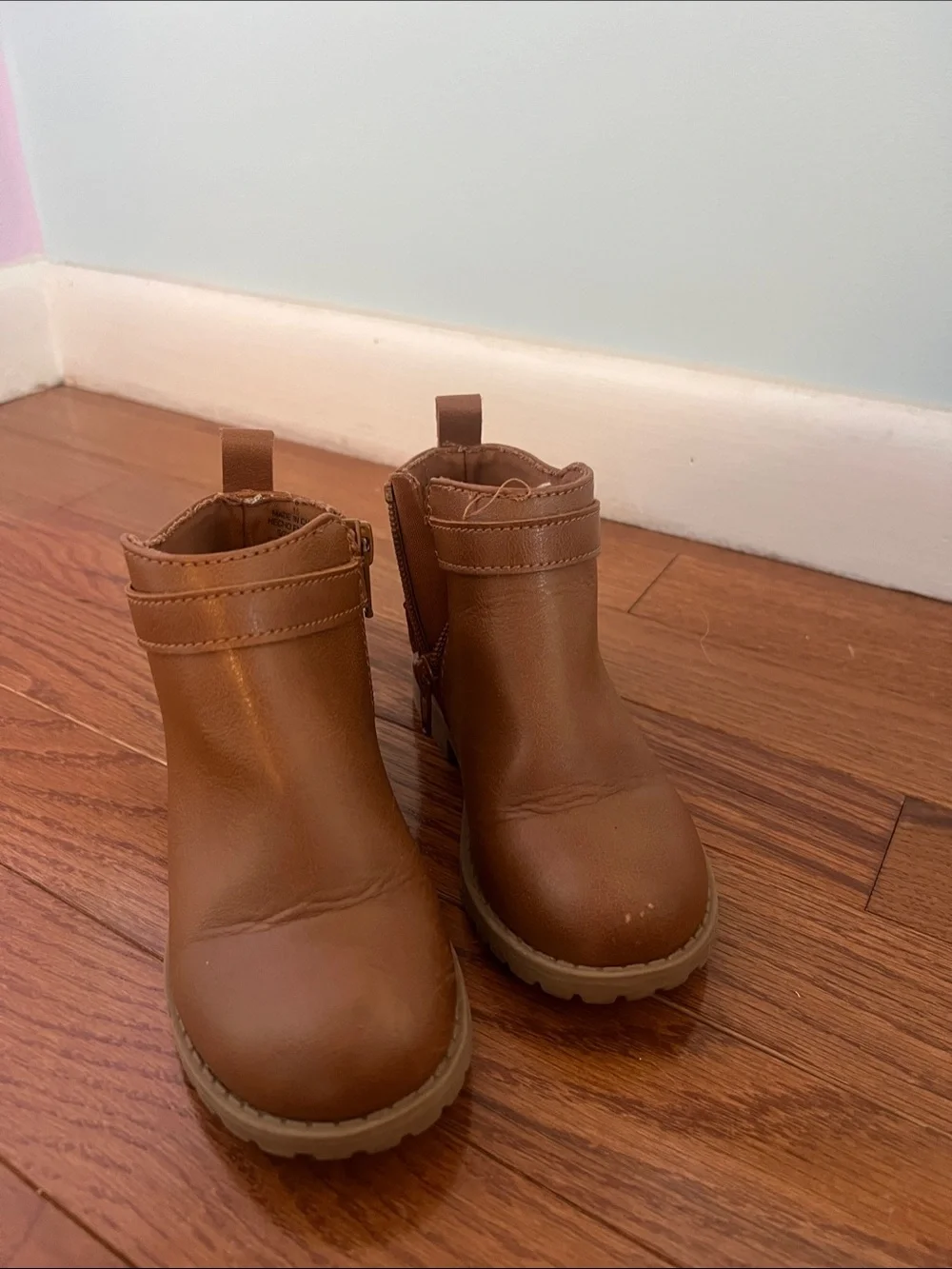 Old Navy Girls Brown Ankle Boots - Classic Toddler Boots